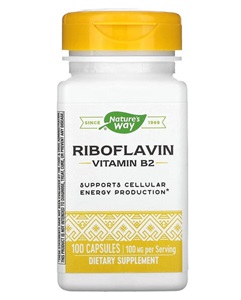 Riboflavin Vitamin B2 (100 caps)